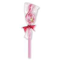 Pencil G-clef pink de luxe, Pink Giftpackaged