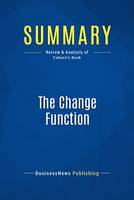 Summary: The Change Function, Review and Analysis of Coburn's Book