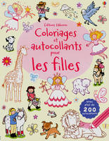 Coloriages et autocollants pour les filles