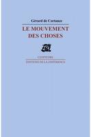 Le mouvement des choses, poèmes