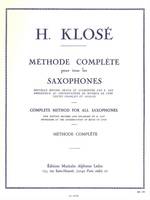 Methode de Saxophone Complet