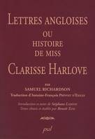 Lettres angloises ou histoire de Miss Clarisse Harlove