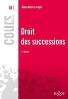 Droit des successions - 2e éd., Cours