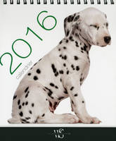 Calendrier de table / chiens 2016