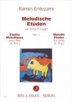 Melodische Etüden für Viola Vol. 1, 1. Lage