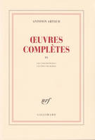 Œuvres complètes /Antonin Artaud, IX, Les Tarahumaras, Œuvres complètes (Tome 9)