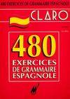480 exercices de grammaire espagnole, 480 exercices de grammaire espagnole