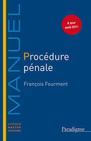 Procédure pénale / manuel 2011-2012