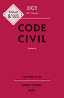 Code civil 2025, annoté. 124e éd.