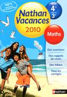 Nathan Vacances Mathématiques de la 4e à la 3e