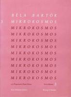 Mikrokosmos, 153 Pièces de piano progressives. Nos 67-96. Vol. 3. piano.