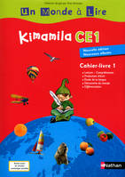 Un Monde à Lire - Kimamila CE1 - série rouge - cahier livre 1