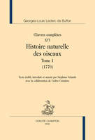Oeuvres complètes / Georges-Louis Leclerc de Buffon, 16, Histoire naturelle des oiseaux