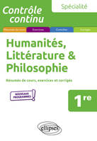 Spécialité Humanités, Littérature et Philosophie - Première - Nouveaux programmes