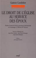 Le Droit de l'Église au service des époux, textes choisis de droit canonique matrimonial en hommage à l'official de Tournai