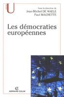 Les démocraties européennes, approche comparée des systèmes politiques nationaux