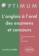 L’anglais à l’oral des Examens et Concours