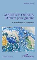 Maurice Ohana, L'oeuvre pour guitare
