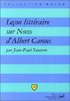 Lecon litt. sur les noces a.camus