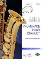 Promenade pour Charlot, Saxophone alto & piano