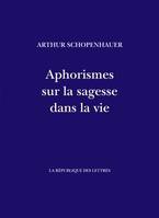 Aphorismes sur la sagesse dans la vie, Parerga et Paralipomena