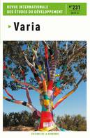 Varia, N°231 - 2017-3