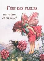 fees des fleurs au ruban et en relief, au ruban et en relief