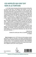 Ces appelés qui ont dit non à la torture, Lettre d'un infirmier dans le Sud-Oranais (1959-1960) - Archives militaires - Témoignages de moujahidin - Regards croisés sur la guerre d'Algérie
