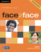 Face2Face Second Edition Workbook with Key Starter