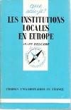 Les Institutions locales en Europe