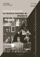 Comme neige au soleil, Le festival mondial du théâtre, Nancy (1963-1983)