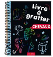 Mini livre à gratter Chevaux