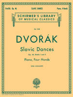 Slavonic Dances Op.46 Books 1 And 2, One Piano, Four Hands