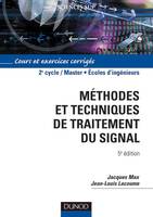 Méthodes et techniques de traitement du signal - 5ème édition