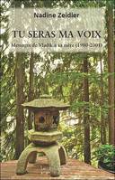 Tu seras ma voix - Messages de Vladik à sa mère (1980 - 2001), messages de Vladik à sa mère, 1980-2001