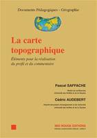 Éléments pour la réalisation du profil et du commentaire de carte topographique