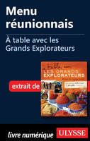 Menu réunionnais - A table avec les Grands Explorateurs