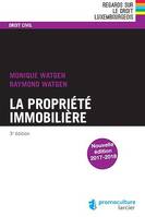 La propriété immobilière, Le droit de propriété, notamment immobilier, confère à son titulaire de larges pouvoirs, mais il est également soumis à de nombreuses restrictions légales. Cet ouvrage analyse ces différents aspects de façon approfondie.