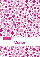 CAHIER MANON SEYES,96P,A5 CONSTELLATIONROSE