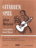 Gitarrenspiel alter Meister, Originalmusik des 16. und 17. Jahrhunderts. guitar.