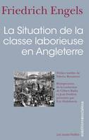 Situation de la classe laborieuse en Angleterre (La), Préface de Fabrice Bensimo