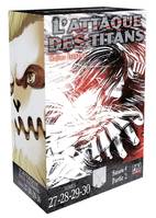 7, L'Attaque des Titans Coffret T27 à T30, Coffret 4 tomes