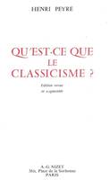 Qu'est-ce que le classicisme?
