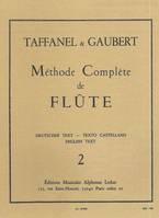 Méthode complète de flûte, vol. 2