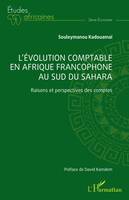 L’évolution comptable en Afrique francophone au sud du Sahara, Raisons et perspectives des comptes