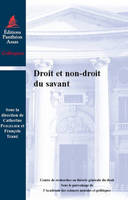 Droit et non-droit du savant