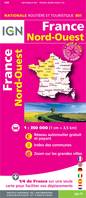 Aed 801 France Nord-Ouest  1/350.000 2017