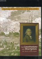 Des constitutions à la description de Saint-Domingue, la colonie française en Haïti vue par Moreau de St-Méry