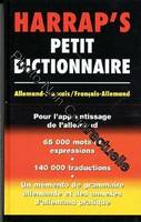 Harrap's Petit Dictionnaire - Allemand-Français Français-Allemand Pon, allemand-français, français-allemand Pons