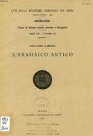 L'ARAMAICO ANTICO